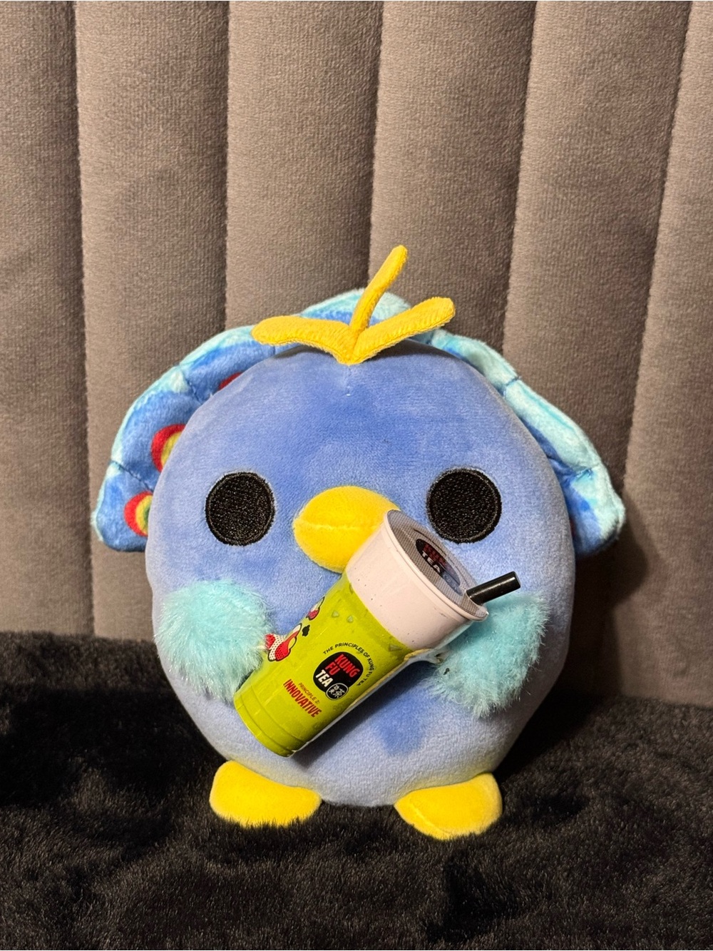 💖4/25- $Snackles Series 3 Peacock Plush w/ Kung Fu Tea Boba ZURU 2025 Stuffed